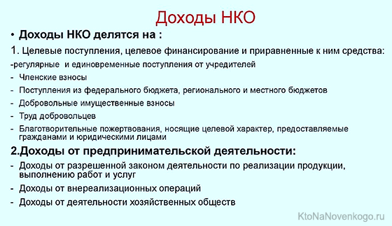 Социально ориентированные некоммерческие организации (НКО) в России