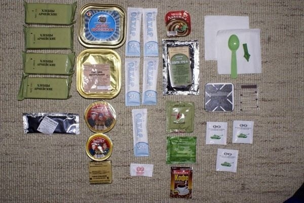 Виды пайков в армии: стандартный и полевой