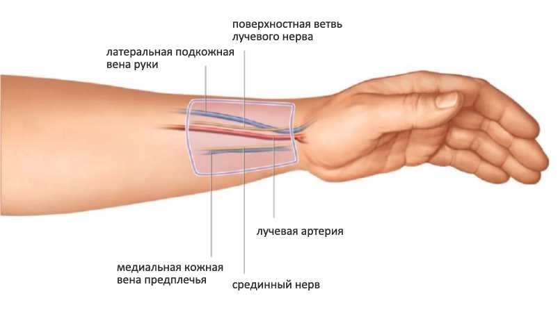 Что делать если на предплечье отек