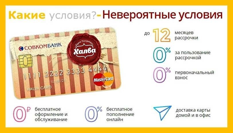 Кредитная рассрочка условия