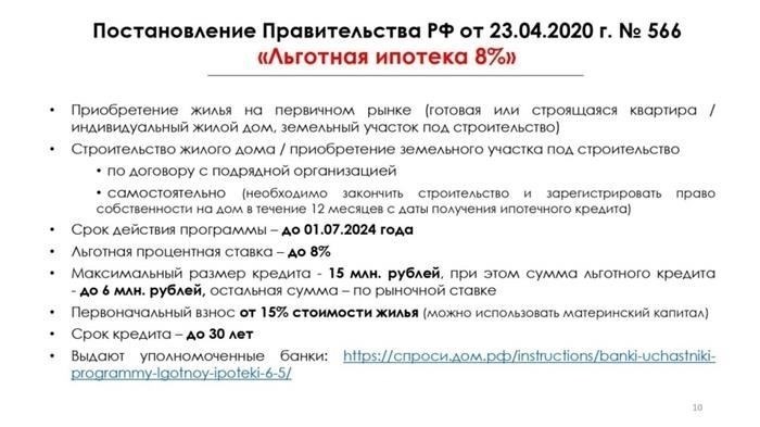 Обновленные условия предоставления жилищных займов в рамках программ с государственной поддержкой