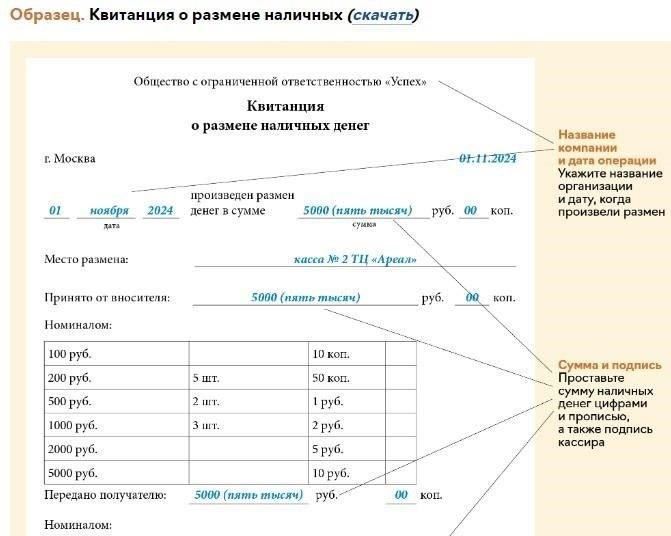 Требования Банка России к отражению кассовых операций в бухгалтерском учете